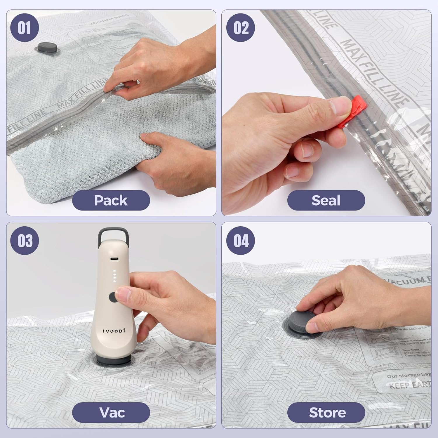 Travel Smart Vacuum Bags