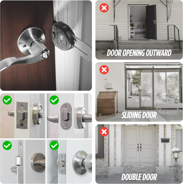 Portable Travel Door Lock